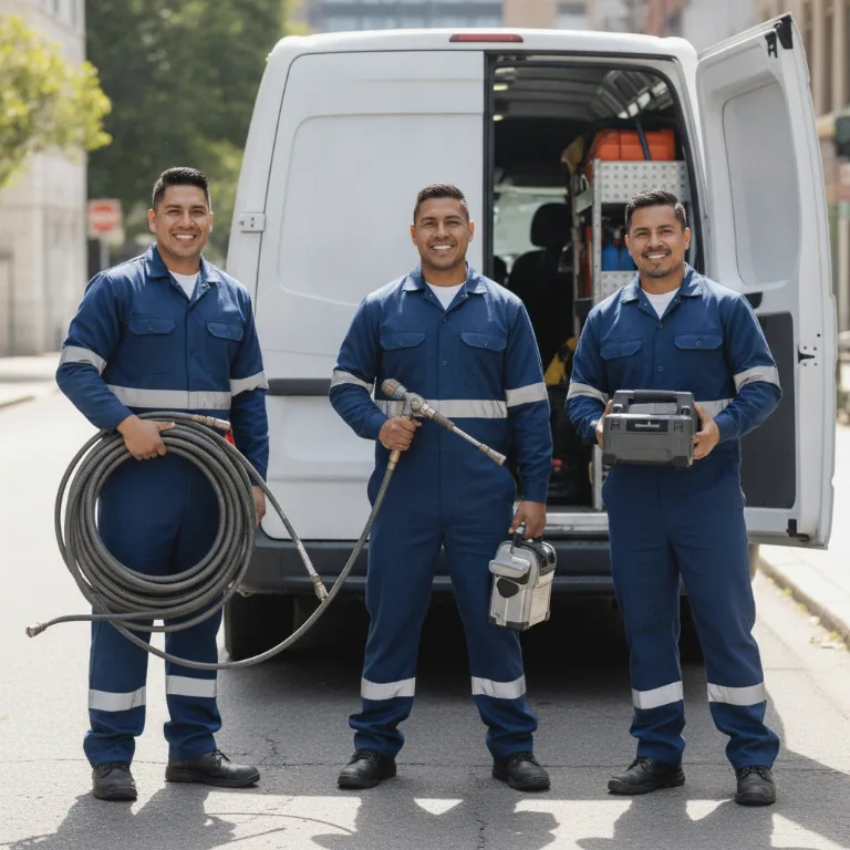 Destapar Drenajes equipo en Jose Mariano Jimenez